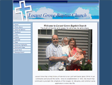 Tablet Screenshot of mylocustgrove.com